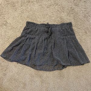 Printed American Eagle Drawstring Skirt